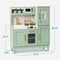 Best Choice Products Wooden Cottage Kids Pretend Play Kitchen with 11 Accessories, Espresso Machine